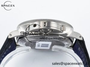 PAM984 Mike Horn Submersible VSF 1:1 Best Edition Black Dial on Black Nylon Strap P.9010 Clone - Image 15