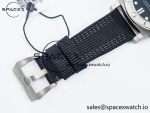 PAM984 Mike Horn Submersible VSF 1:1 Best Edition Black Dial on Black Nylon Strap P.9010 Clone - Image 26