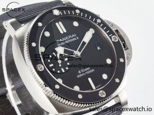 PAM1288 Y VSF 1:1 Best Edition Gray Dial on Gray Nylon Strap P900 - Image 3
