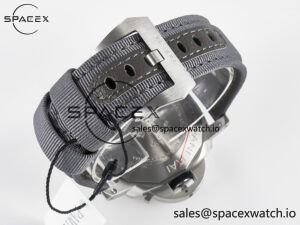 PAM1288 Y VSF 1:1 Best Edition Gray Dial on Gray Nylon Strap P900 - Image 16