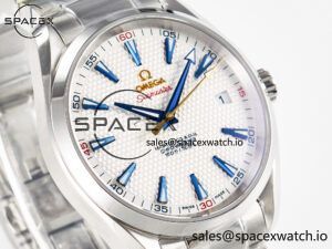 Aqua Terra 150M SS VSF 1:1 Best Edition Silver Polka Dots Dial on SS Bracelet A8500 Super Clone - Image 3