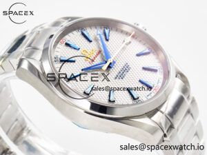 Aqua Terra 150M SS VSF 1:1 Best Edition Silver Polka Dots Dial on SS Bracelet A8500 Super Clone - Image 6