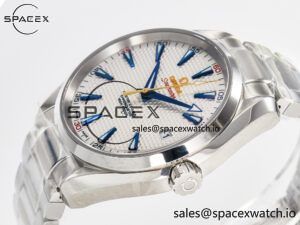 Aqua Terra 150M SS VSF 1:1 Best Edition Silver Polka Dots Dial on SS Bracelet A8500 Super Clone - Image 5
