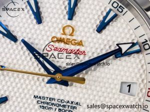 Aqua Terra 150M SS VSF 1:1 Best Edition Silver Polka Dots Dial on SS Bracelet A8500 Super Clone - Image 9