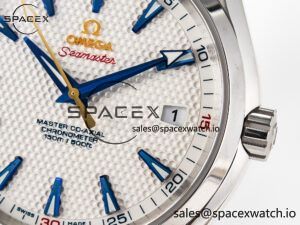 Aqua Terra 150M SS VSF 1:1 Best Edition Silver Polka Dots Dial on SS Bracelet A8500 Super Clone - Image 10