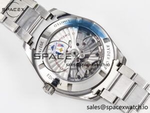 Aqua Terra 150M SS VSF 1:1 Best Edition Silver Polka Dots Dial on SS Bracelet A8500 Super Clone - Image 16