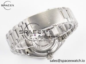 Planet Ocean 600M Co-Axial GMT 43.5mm VSF 1:1 Best Edition Blue Dial Blue Ceramic Bezel on SS Bracelet A8605 Super Clone - Image 15