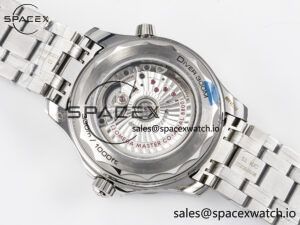 Seamaster Diver 300M VSF 1:1 Best Edition Black Ceramic Black Dial on SS Bracelet A8800 V2 - Image 16