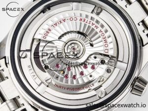 Seamaster Diver 300M VSF 1:1 Best Edition Black Ceramic Black Dial on SS Bracelet A8800 V2 - Image 20