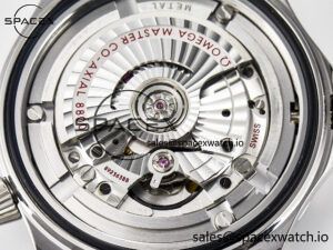 Seamaster Diver 300M VSF 1:1 Best Edition Black Ceramic Black Dial on SS Bracelet A8800 V2 - Image 22