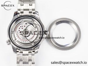 2018 Seamaster Diver 300M VSF 1:1 Best Edition Blue Ceramic Blue Dial on SS Bracelet A8800 V2 - Image 17