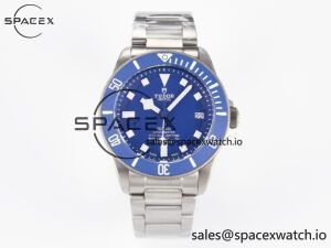 Blue Pelagos XF 1:1 Best Edition on Titanium Bracelet A2824 V5