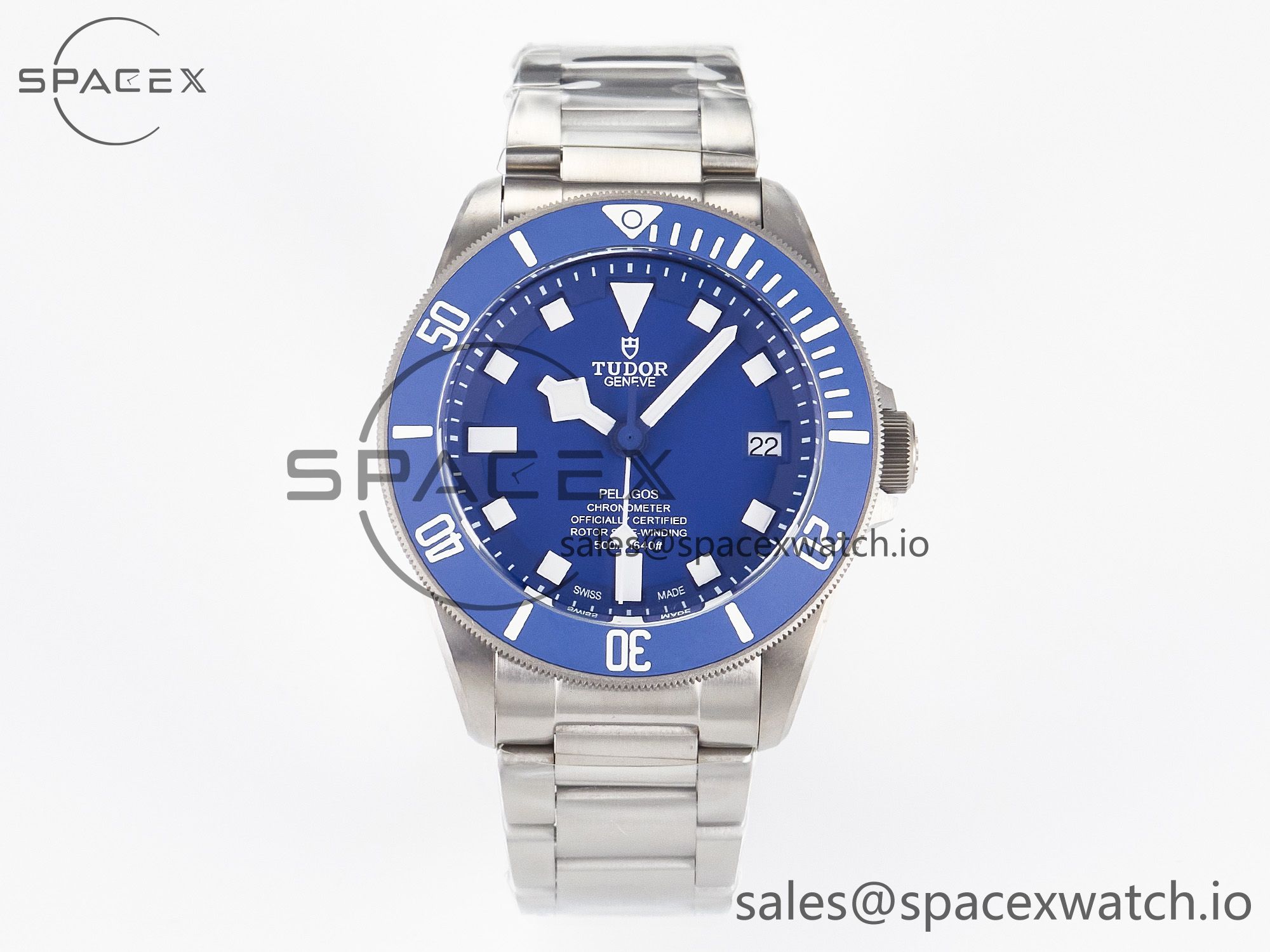 IMG_7856 拷贝 Blue Pelagos XF 1:1 Best Edition on Titanium Bracelet A2824 V5 - Image 1