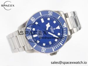 Blue Pelagos XF 1:1 Best Edition on Titanium Bracelet A2824 V5 - Image 8