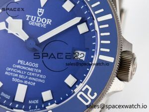 Blue Pelagos XF 1:1 Best Edition on Titanium Bracelet A2824 V5 - Image 10