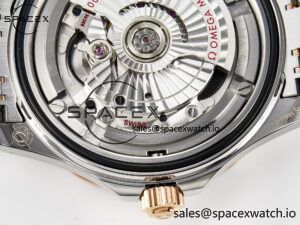 2018 Seamaster Diver 300M SS/RG VSF 1:1 Best Edition RG Bezel Black Dial on SS/RG Bracelet A8800 - Image 21