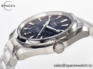 Aqua Terra 150M SS VSF 1:1 Best Edition Blue Textured Dial on SS Bracelet A8500 Super Clone - Image 5
