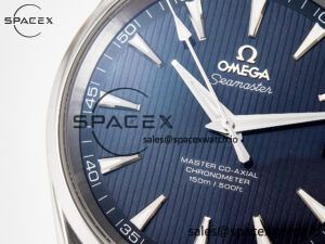 Aqua Terra 150M SS VSF 1:1 Best Edition Blue Textured Dial on SS Bracelet A8500 Super Clone - Image 11