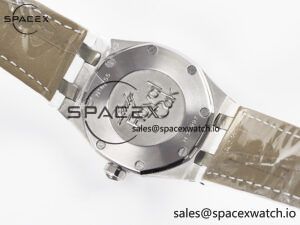 Royal Oak Offshore Ladies 33mm SS DRF Best Edition White Dial Diamonds Bezel on White Rubber Strap ETA Quartz - Image 15