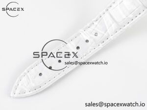 Royal Oak Ladies 33mm YG DRF Best Edition MOP Dial Diamonds Bezel on White Rubber Strap ETA Quartz - Image 16