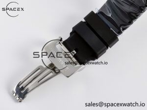 Royal Oak Offshore Ladies 33mm SS DRF Best Edition Black Dial Diamonds Bezel on Black Rubber Strap ETA Quartz - Image 17