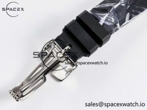 Royal Oak Offshore Ladies 33mm SS DRF Best Edition Black Dial Diamonds Bezel on Black Rubber Strap ETA Quartz - Image 18