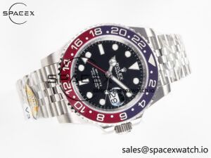 GMT-Master II 126710 BLRO Blue/Red Ceramic 904L ARF 1:1 Best Edition on Jubilee Bracelet SH3285 V3 - Image 8