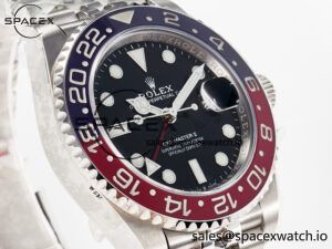 GMT-Master II 126710 BLRO Blue/Red Ceramic 904L ARF 1:1 Best Edition on Jubilee Bracelet SH3285 V3 - Image 3