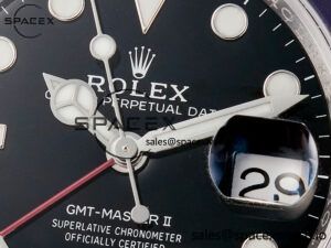 GMT-Master II 126710 BLRO Blue/Red Ceramic 904L ARF 1:1 Best Edition on Jubilee Bracelet SH3285 V3 - Image 9
