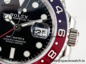 GMT-Master II 126710 BLRO Blue/Red Ceramic 904L ARF 1:1 Best Edition on Jubilee Bracelet SH3285 V3 - Image 10