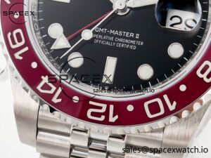 GMT-Master II 126710 BLRO Blue/Red Ceramic 904L ARF 1:1 Best Edition on Jubilee Bracelet SH3285 V3 - Image 12