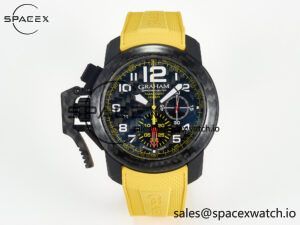 Chronofighter Superlight JKF 1:1 Best Edition on Yellow Rubber Strap A7750