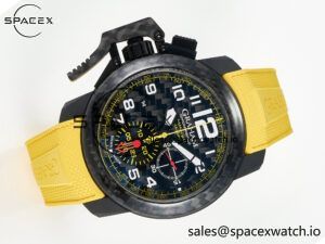Chronofighter Superlight JKF 1:1 Best Edition on Yellow Rubber Strap A7750 - Image 7