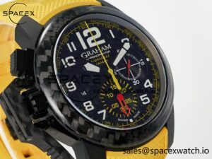Chronofighter Superlight JKF 1:1 Best Edition on Yellow Rubber Strap A7750 - Image 3