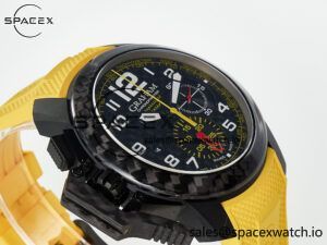 Chronofighter Superlight JKF 1:1 Best Edition on Yellow Rubber Strap A7750 - Image 6