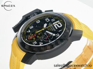 Chronofighter Superlight JKF 1:1 Best Edition on Yellow Rubber Strap A7750 - Image 5