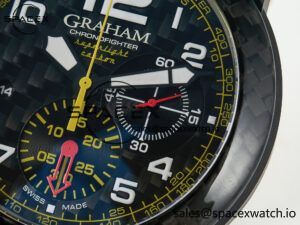 Chronofighter Superlight JKF 1:1 Best Edition on Yellow Rubber Strap A7750 - Image 12