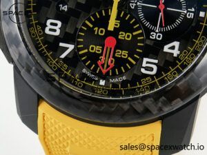 Chronofighter Superlight JKF 1:1 Best Edition on Yellow Rubber Strap A7750 - Image 13