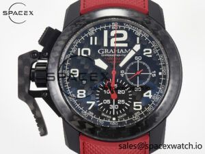Chronofighter Superlight JKF 1:1 Best Edition on Red Rubber Strap A7750 - Image 2