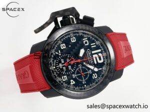 Chronofighter Superlight JKF 1:1 Best Edition on Red Rubber Strap A7750 - Image 7