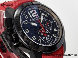 Chronofighter Superlight JKF 1:1 Best Edition on Red Rubber Strap A7750 - Image 3