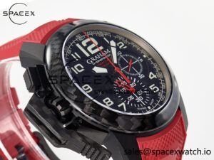 Chronofighter Superlight JKF 1:1 Best Edition on Red Rubber Strap A7750 - Image 6
