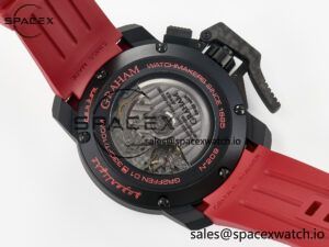 Chronofighter Superlight JKF 1:1 Best Edition on Red Rubber Strap A7750 - Image 17