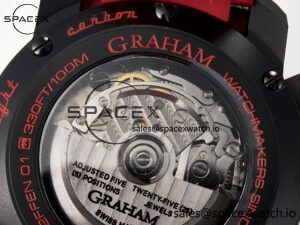 Chronofighter Superlight JKF 1:1 Best Edition on Red Rubber Strap A7750 - Image 19