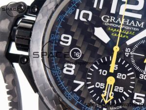 Chronofighter Superlight JKF 1:1 Best Edition on Blue Rubber Strap A7750 - Image 12