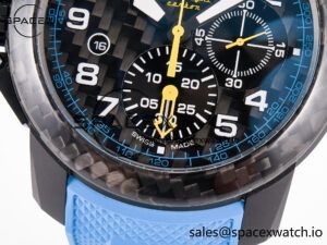 Chronofighter Superlight JKF 1:1 Best Edition on Blue Rubber Strap A7750 - Image 13