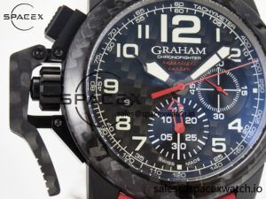 Chronofighter Superlight JKF 1:1 Best Edition on Red Rubber Strap A7750 - Image 9