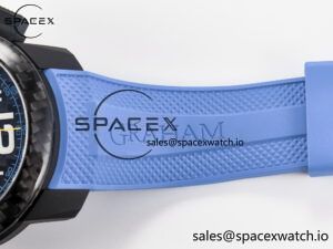 Chronofighter Superlight JKF 1:1 Best Edition on Blue Rubber Strap A7750 - Image 24