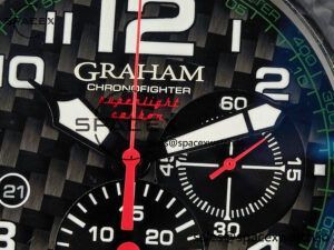 Chronofighter Superlight JKF 1:1 Best Edition on Green Rubber Strap A7750 - Image 10