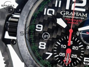 Chronofighter Superlight JKF 1:1 Best Edition on Green Rubber Strap A7750 - Image 12